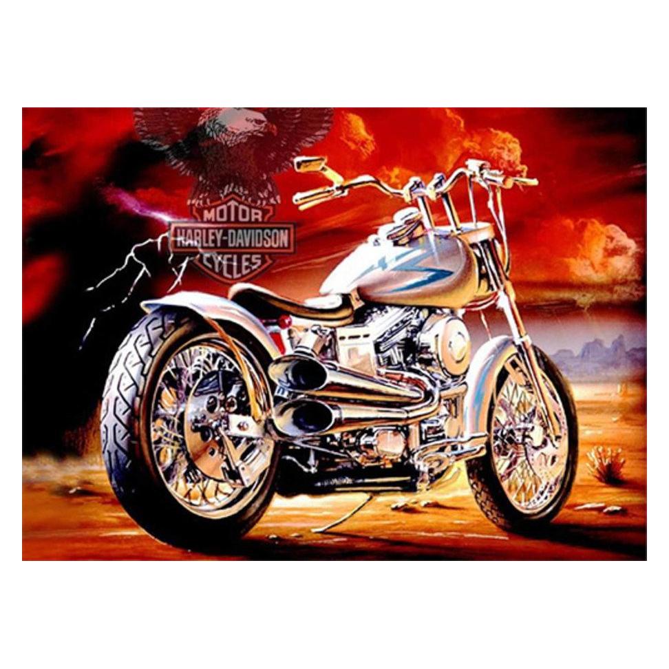 Pracht Diamond Painting 6037-40601 Motorrad 25 x 35 cm (6037-40601)