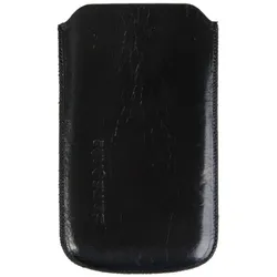 Samsonite Sleeve Toledo Gr. S Leder Schwarz für Handy/MP3-Player