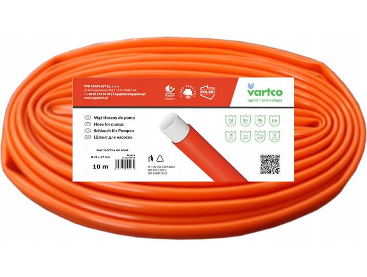 Vartco - LPG-gasslang - 10m diameter 32 mm - Flexibel en licht