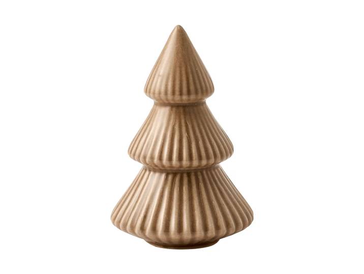 Lene Bjerre Décoration sapin Mythel Beige, Ø6,5xH9,8 cm