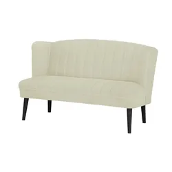 switch Küchensofa Samt  Rina ¦ beige ¦ Maße (cm): B: 156 H: 92 T: 76.0