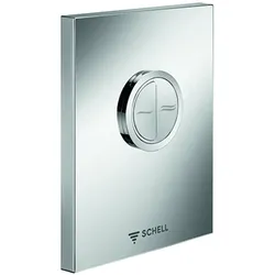 Schell WC Betätigungsplatte EDITION ECO Kunststoff alpinweiss 028041599