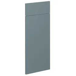 Vicco Küchenfront R-Line, Blau-Grau, 29.6 x 71.6 cm Möbelfront für den Schubunterschrank, Küchen Organizer, Blau, Grau