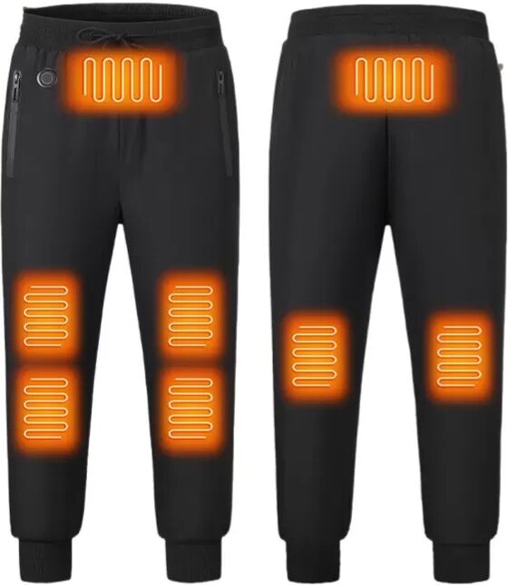 INF Pantalon Thermique Chauffant avec 3 Réglages de Température - Alimentation USB, compatible avec la plupart des batteries XL