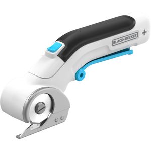 Black+Decker Elektrische-Schere BCRC115, 3,6V Akku, mit Rundklinge
