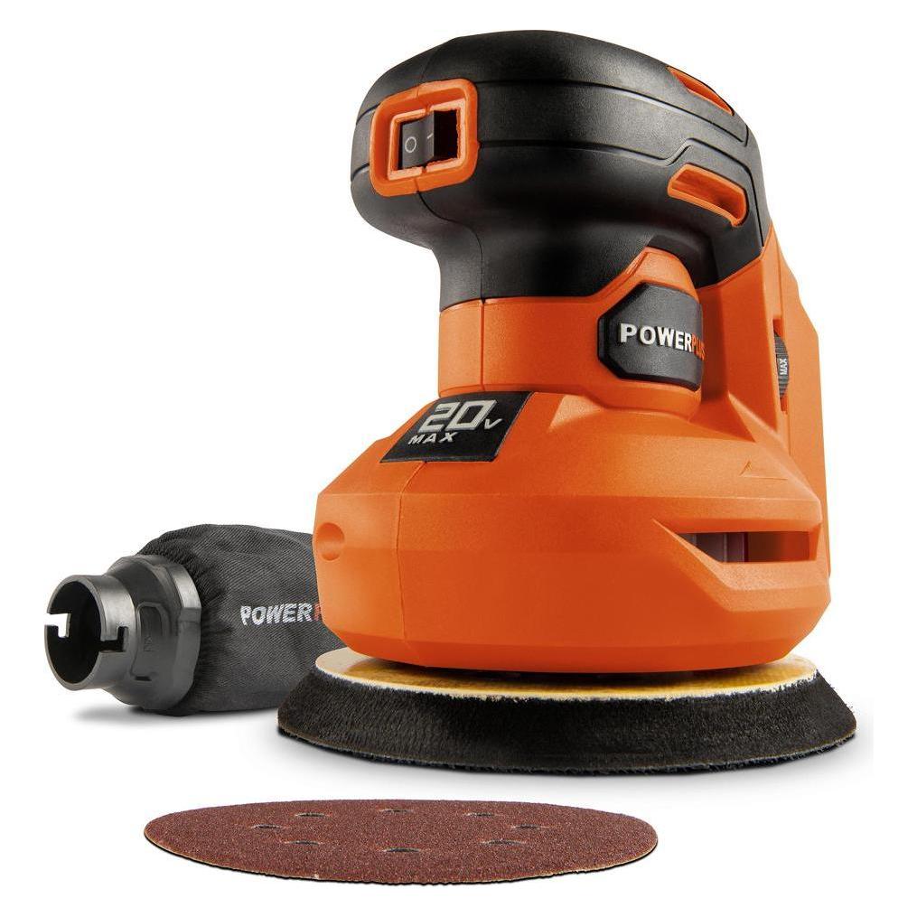 Powerplus Dual Power Exzenterschleifer 20V Ø125mm - exkl. Akku und Ladegerät - 1 Acc. (Exzenterschleifer) (POWDP50400)