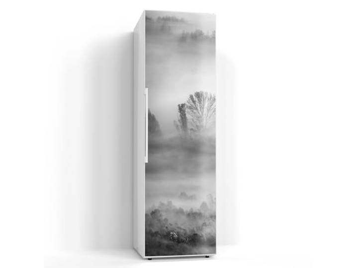DEQORI Magnetfolie für Kühlschrank 60x200 cm Motiv Nebelgeflüster dekorative Magnetmatte Gefrierschrank Schutz Magnet Deko-Folie selbstklebend, magnetisch & wasserabweisend