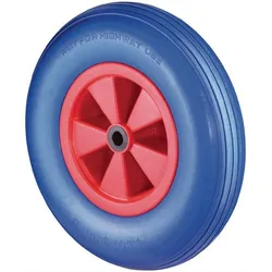 BS Rollen Polyurethanrad blau Rollenlager 260 mm 160 kg - D16.260