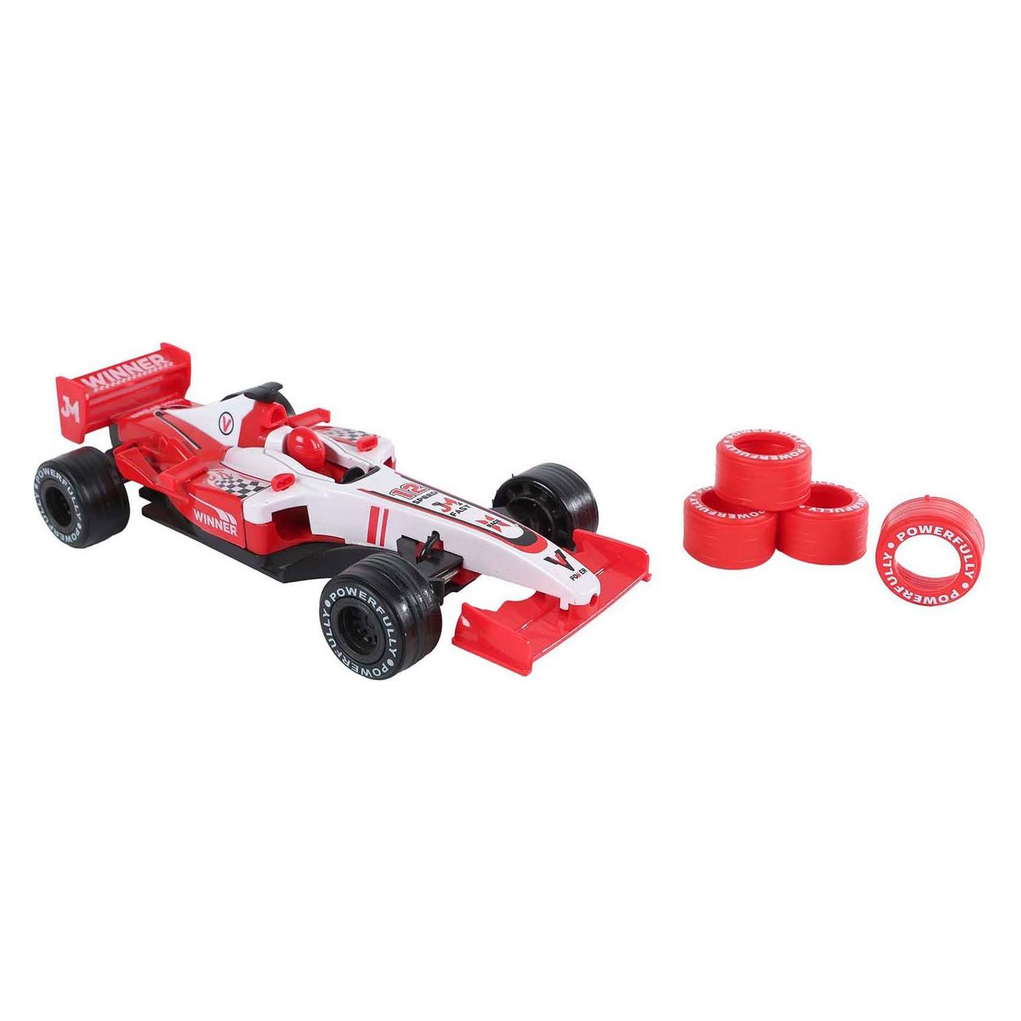2-Play 2- Play Formel-Rennwagen mit Extra-Reifen Pull back (64696321)