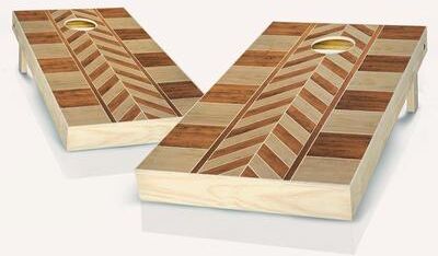 Skip's Garage Arrow Cornhole Board Outdoor Game Set