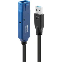 Lindy 30m USB 3.0 Aktivverlängerung Pro (USB 3.2 Gen 1), USB Kabel
