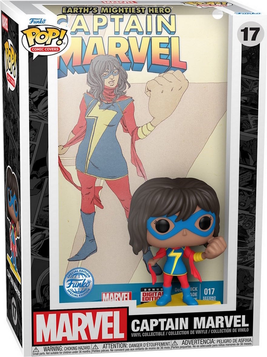 Funko Pop! Marvel Captain Marvel 17 Speciale Editie Comic Covers