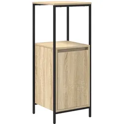 vidaXL Badschrank mit Regalen Sonoma-Eiche 36x35x95 cm