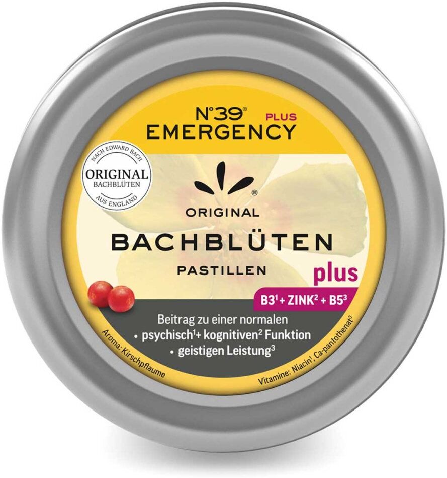 Bachblüten Nummer 3 9 Notfall Pastillen Plus