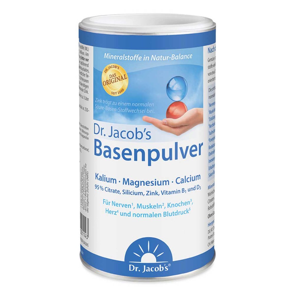 Dr. Jacob's Medical GmbH Dr. Jacob's Basenpulver Original Kalium Magnesium Calcium 00572771