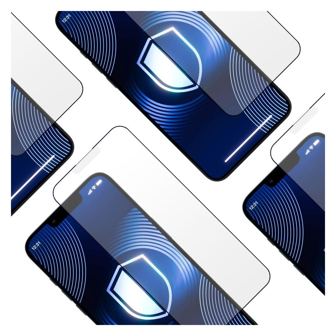 3MK HardGlass Matt Max iPhone 13/13 Pro/ 14 6.1" (Apple iPhone 13, Apple iPhone 13 Pro, Apple iPhone 14) (5903108564182)