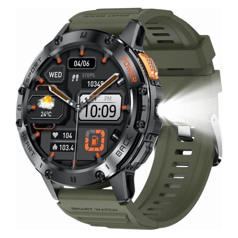 Gravity Smartwatch Zegarek męski SMARTWATCH GT22-5 (48 mm, ohne SIM) (GT22)