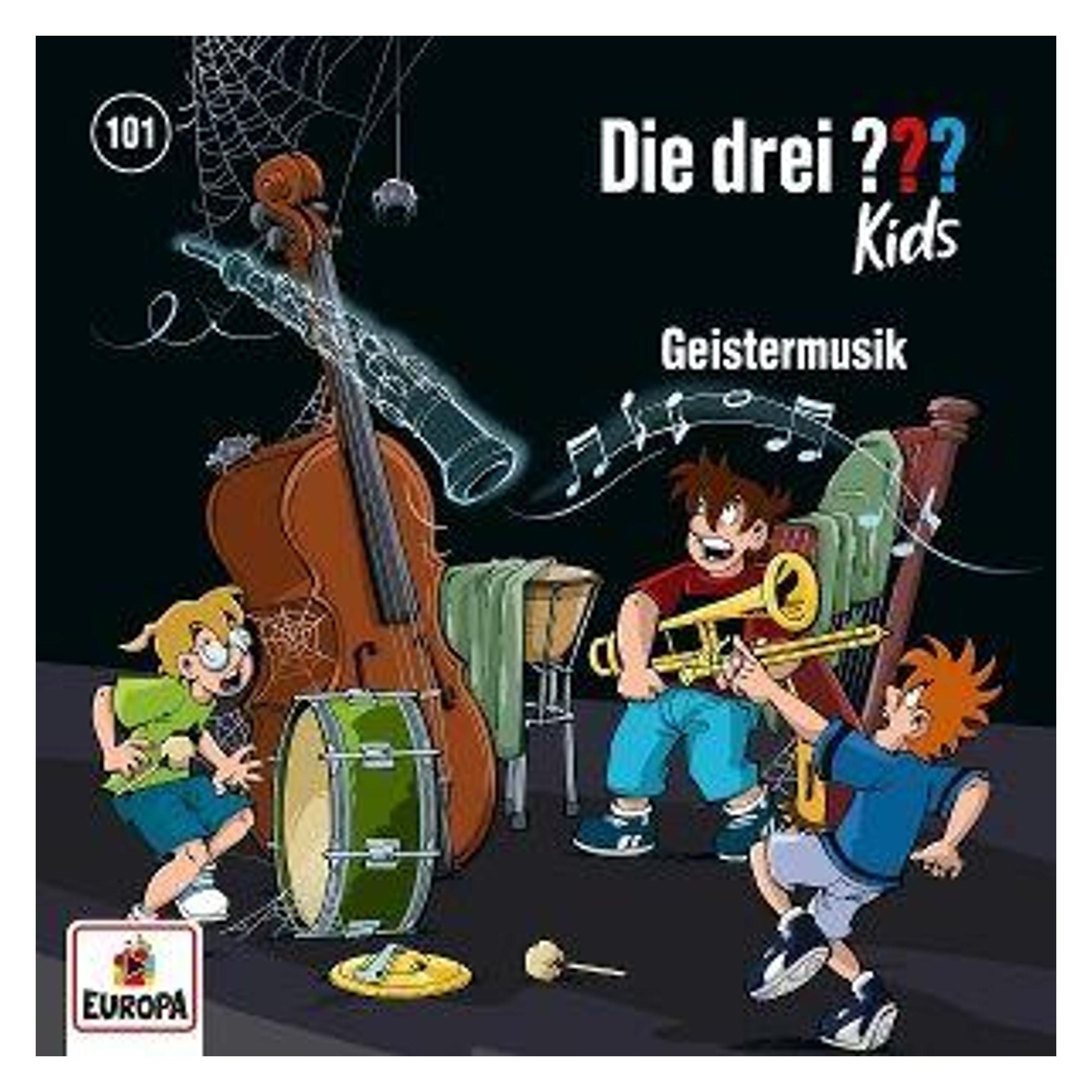 Europa Die drei??? kids 101 - Geistermusik (Boris Pfeiffer, Deutsch) (54117385)