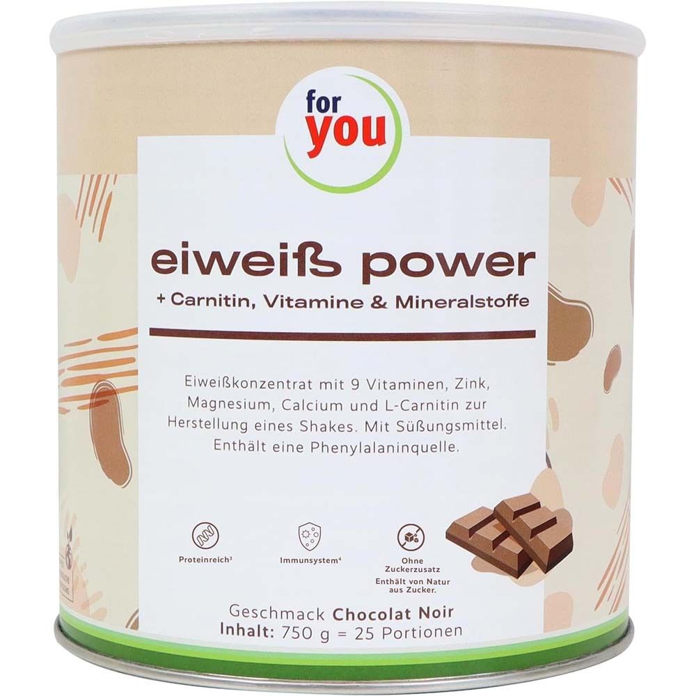 FOR YOU eiweiß power Schoko Pulver 750 g