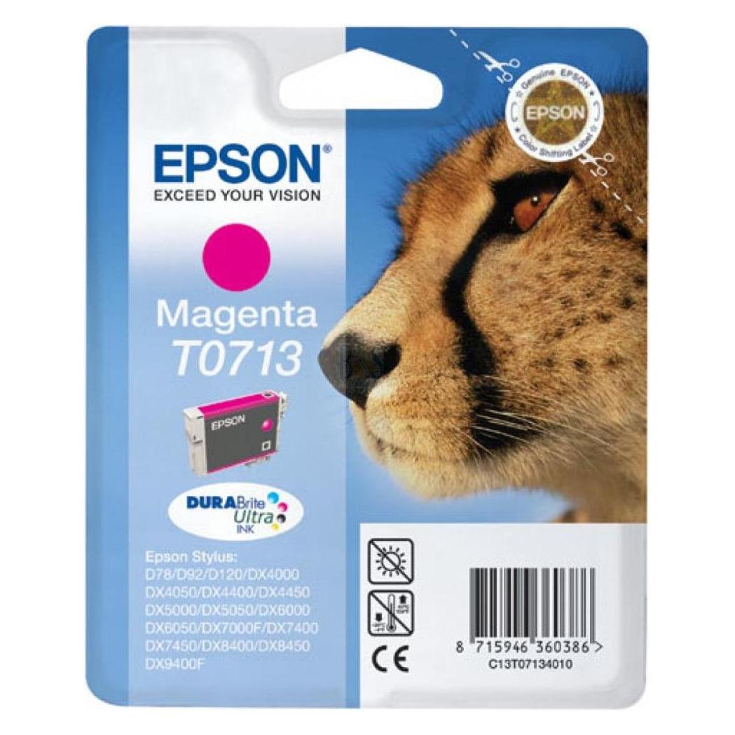 Epson Ink Cartr Durabrite Magenta (M) (C13T07134022)
