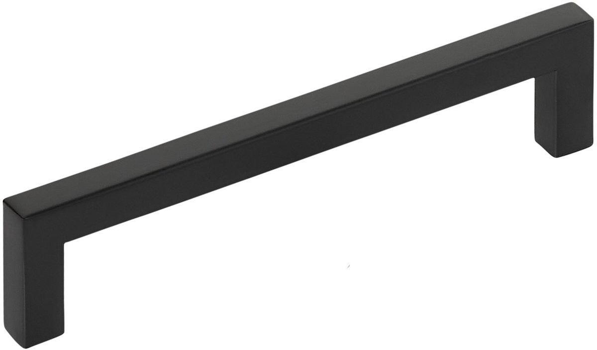SOTECH Meubelgreep E8 BA zwart mat RVS, 128 mm