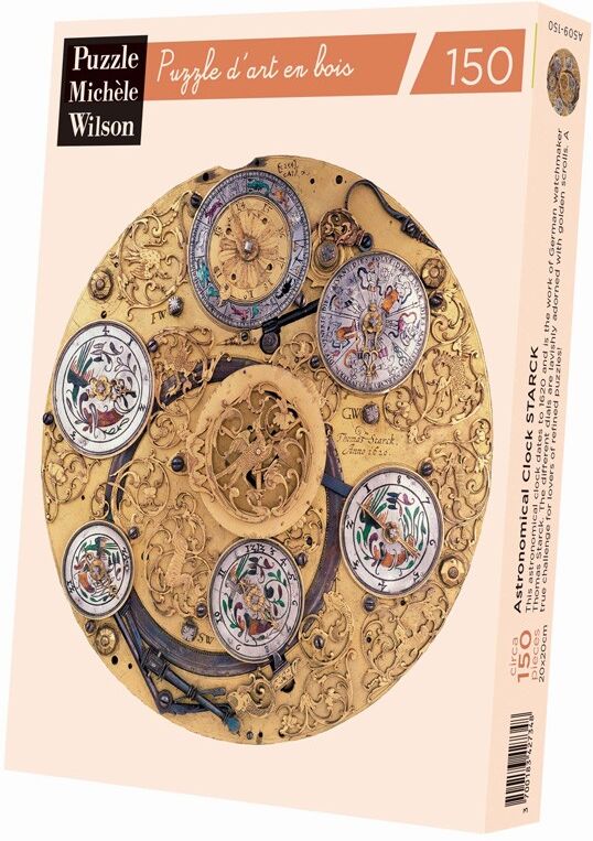 Puzzle bois 150 pcs Horloge Astronomique - Puzzle Michèle Wilson