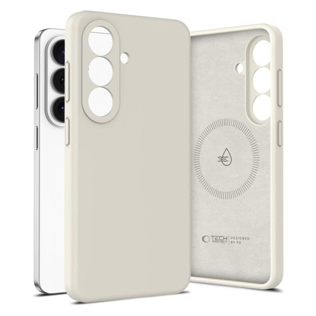 Tech-Protect Silikon Magsafe Galaxy S26 Cosmic Latte (Samsung Galaxy S26) (5906302390304)
