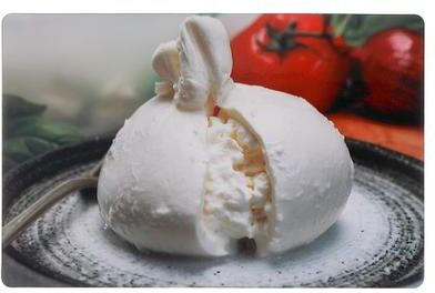 IH Casa Decor Plastic Placemat Burrata Cheese - Set of 12