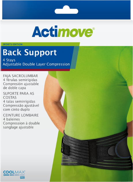 Actimove Sports Suporte para Costas Tam L