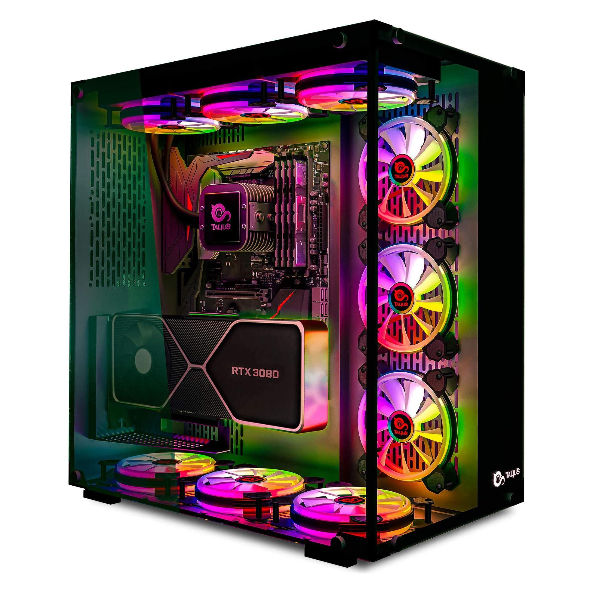 Talius Cronos ATX Gaming Box, Schwarz (ATX, mATX, Mini-ITX) (23976784)
