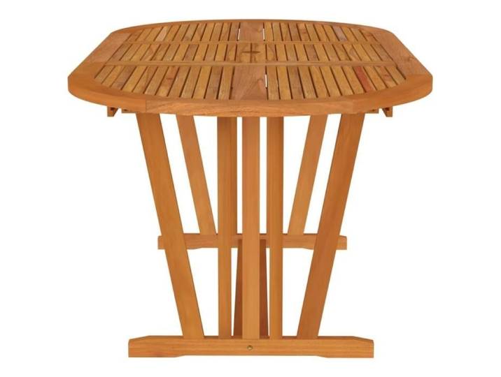 Zerodis Table de jardin 200x100x75 cm Bois d'eucalyptus solide AB316072 RE388