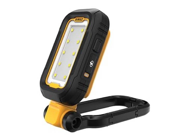 DEWALT Luz de trabajo USB-C recargable pour pros et bricoleurs\, avec norme technique\, montage précis