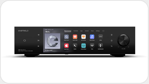 eversolo DMP-A8 Gen 2 Streamingclient und Vorverstärker *schwarz* EV36024