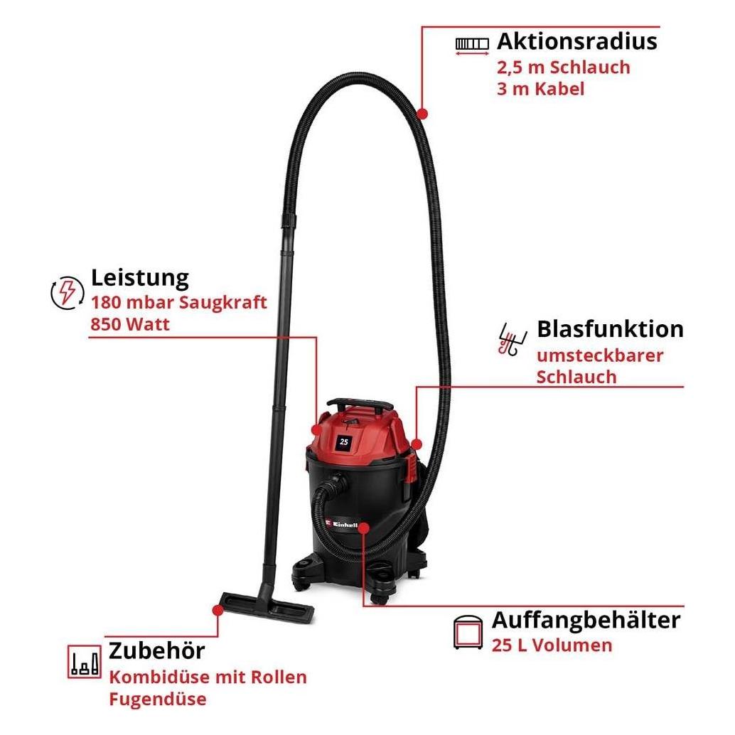Einhell TC-VC 2555 (Nass-Trockensauger) (2347420)