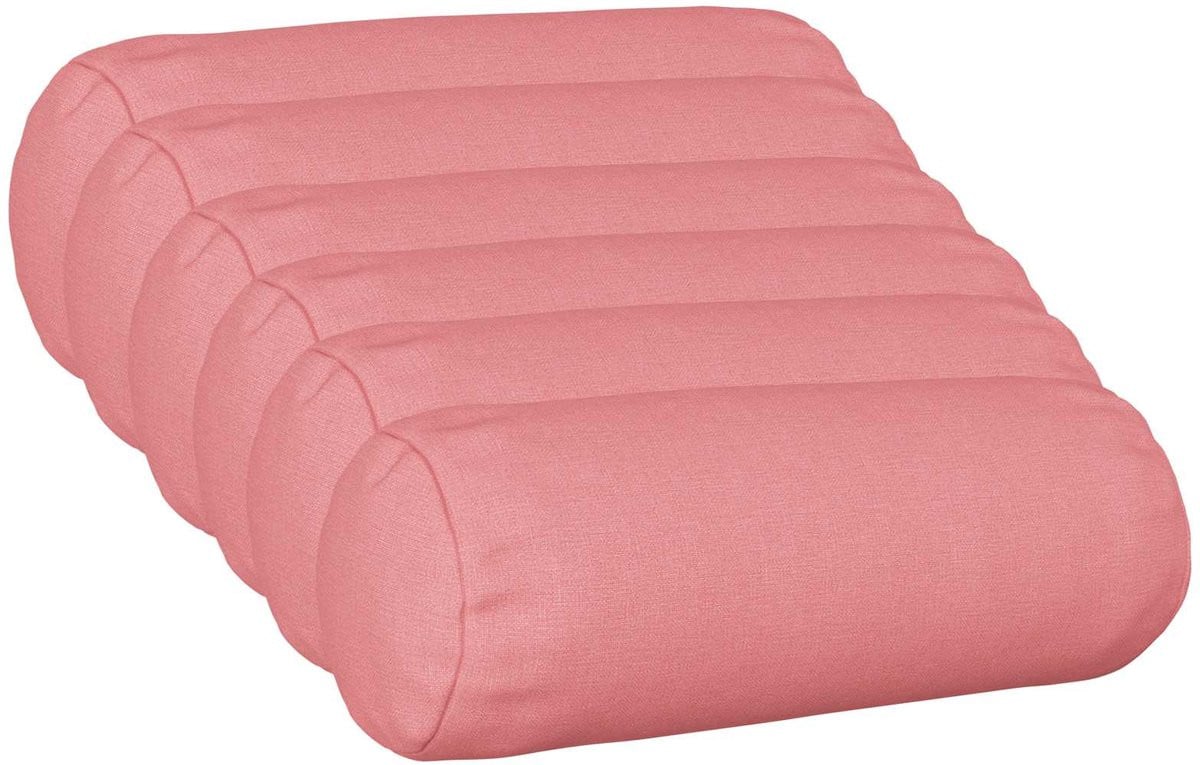 vidaXL Kussen Heerlen Set van 6 Roze Polyester