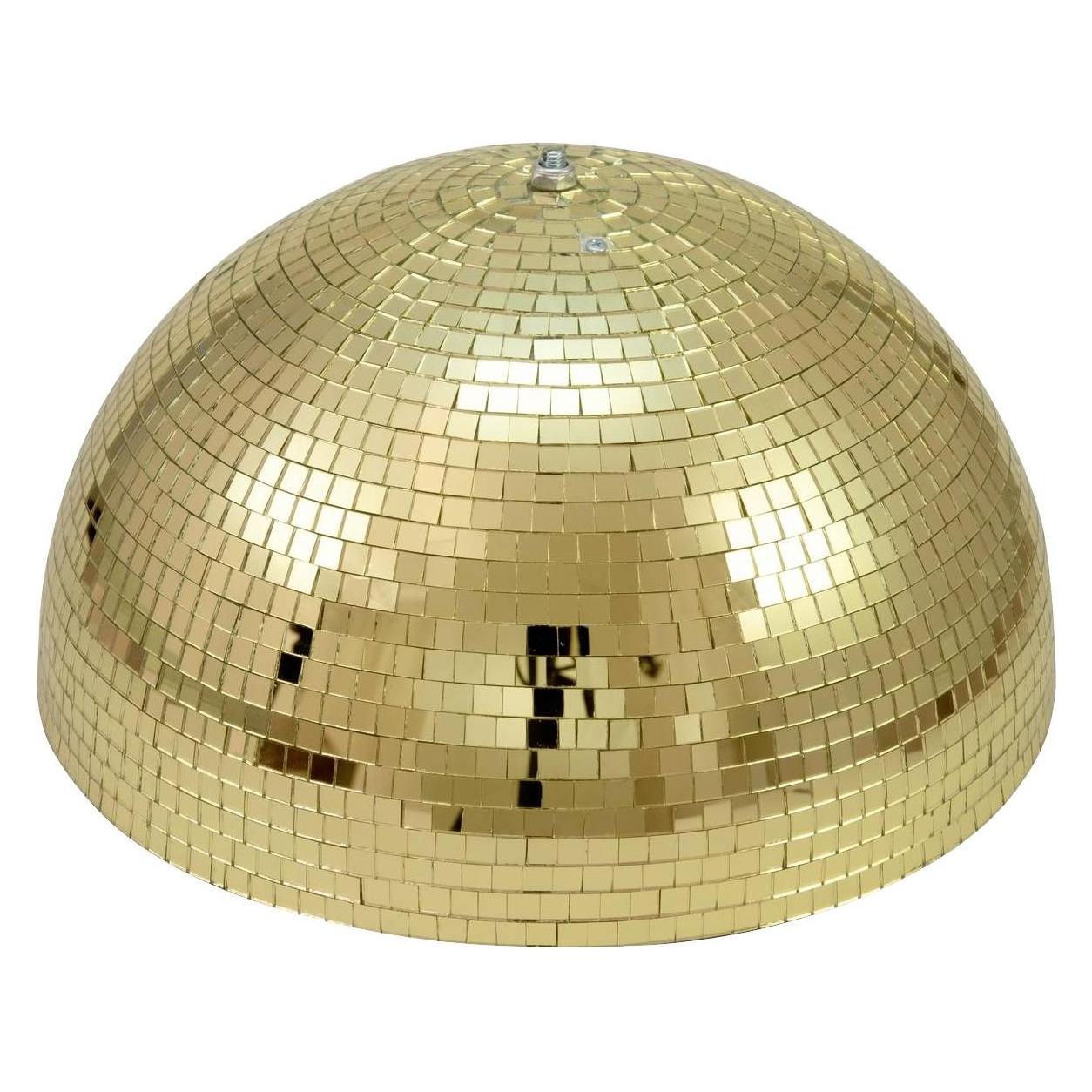 Eurolite Spiegel-Halbkugel 40cm gold motorisiert (40 cm) (50102122)