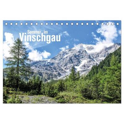 Sommer im Vinschgau (Tischkalender 2027 DIN A5 quer), CALVENDO Monatskalender