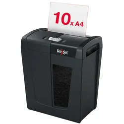 Rexel, Aktenvernichter, SECURE X10 - Aktenvernichter (Partikelschnitt)