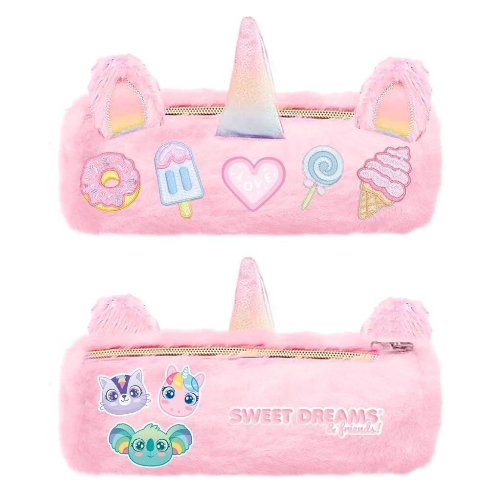 Kids Licensing KIDS SWEET DREAMS round plush pencil case (KIDS)