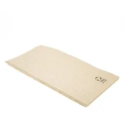 Papier Servietten - rechteckig braun 20x10cm 2-lagig 1/8 Faltung - 50 Stück: 250 Stück