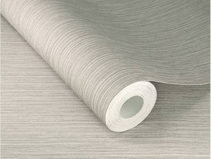 Rasch Tapete 537680 - Hellgraue Vliestapete mit feiner Linien-Struktur, Kollektion Curiosity - 10,05m x 0,53m