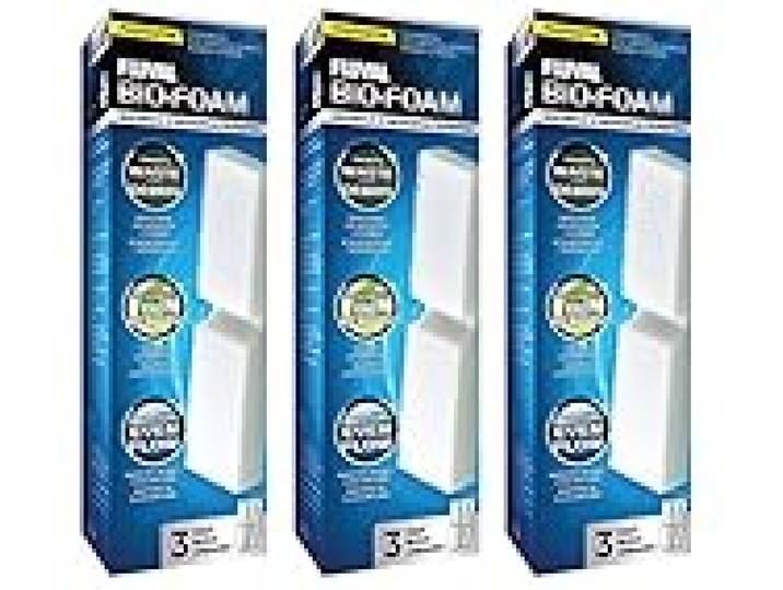 Fluval (Lot DE 9) FX5 Bloc de Mousse, 3 Paquets avec 3 filtres Chaque