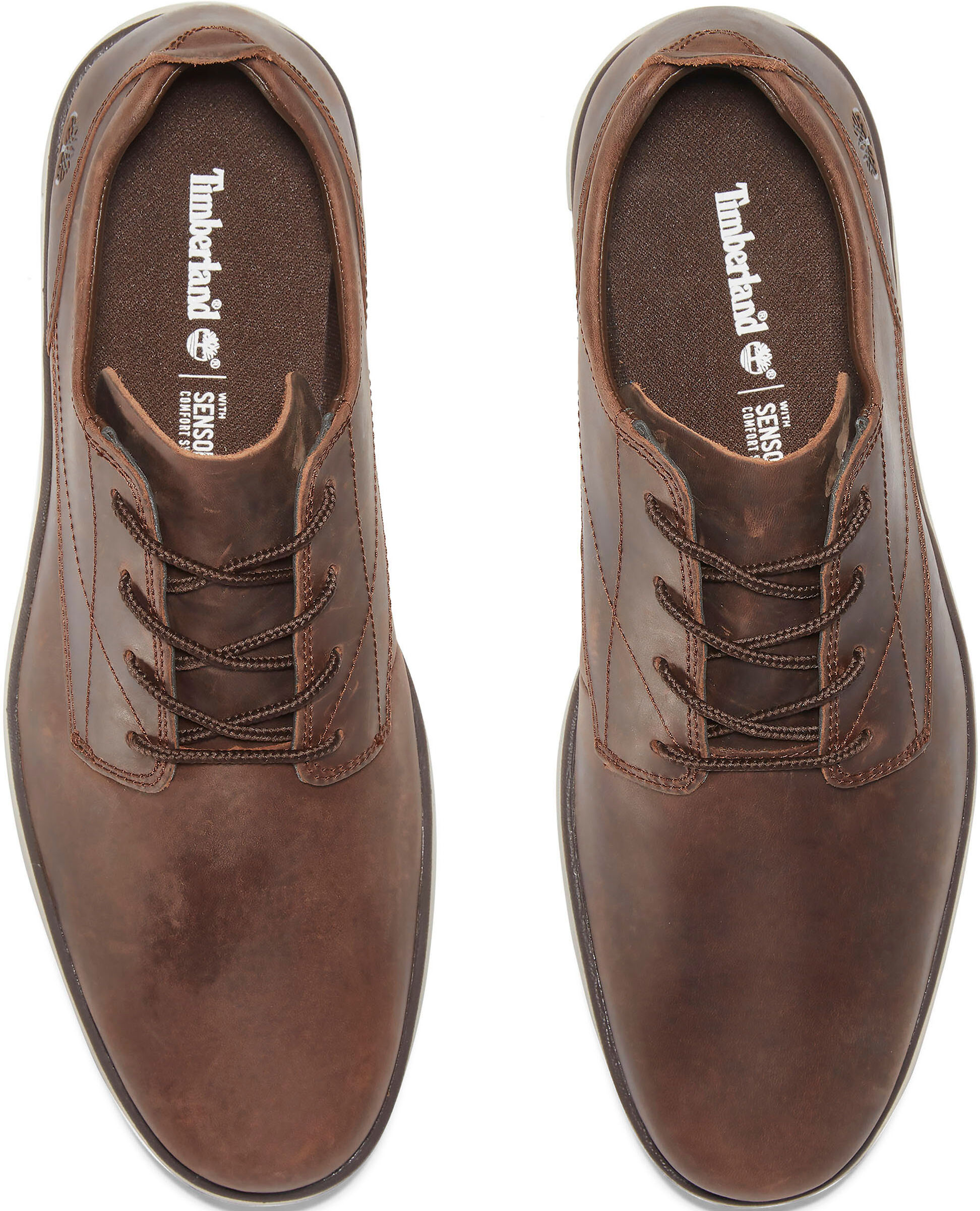 Sneaker TIMBERLAND "BRADSTREET LOW LACE UP SNEAKER", Herren, Gr. 41,5, braun (dunkelbraun), Leder, Schuhe Sneaker dunkelbraun 41,5