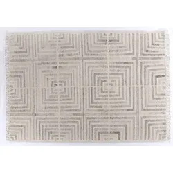 Tom Tailor Teppich Vintage Square natural 140 x 200 cm