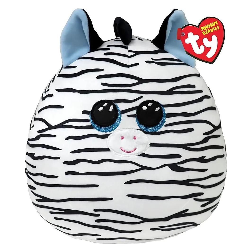 Ty Squishy Beanie Zebra Xander 20cm Kissen (11 cm) (39281)