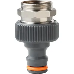 Ewuaqua Hahnstück 72065 zum Anschluss an Armaturen, mit Peristrahl-Adapter, Kunststoff