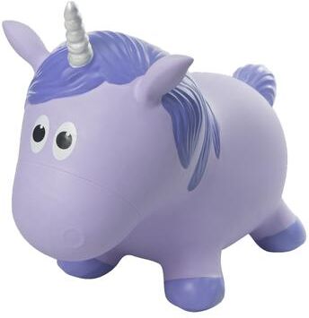 Farm Hoppers Toddler Boys and Girls Fantasy Hopper Bounce Toy, Purple Unicorn