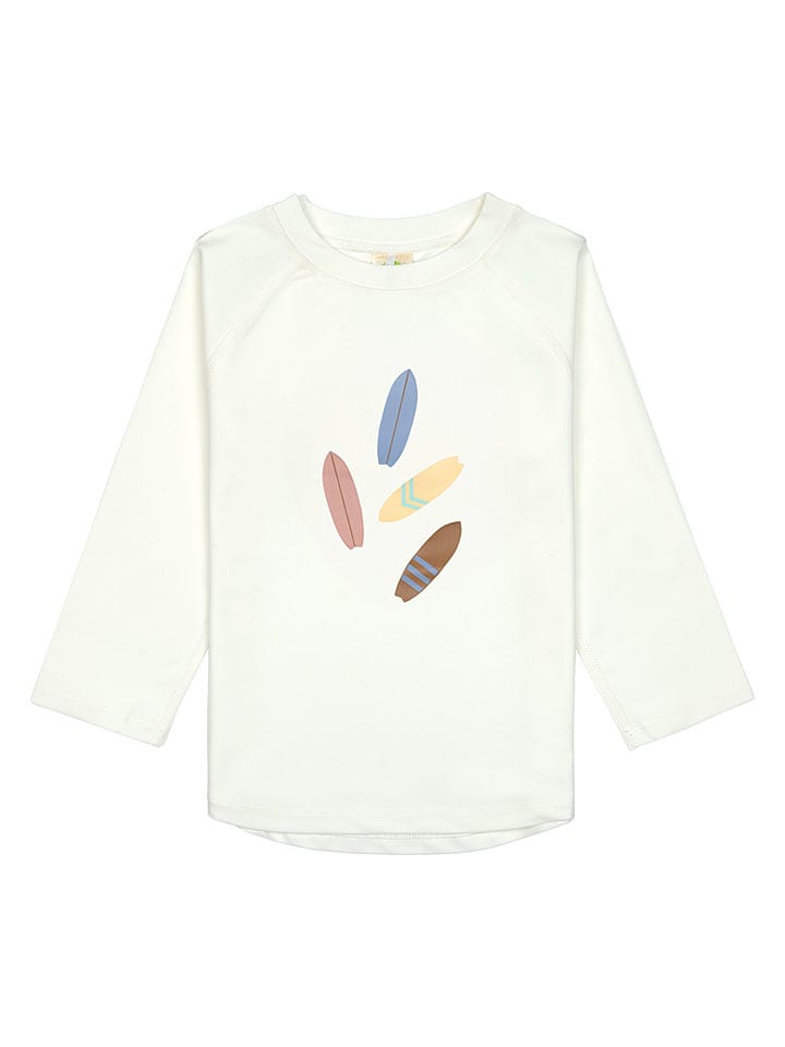 Lässig Badeshirt in Creme - 92