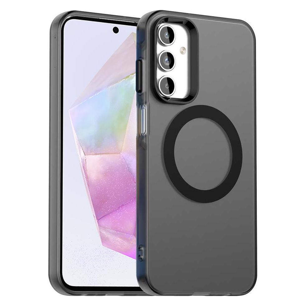 Techsuit - CandyCase MagSafe - Samsung Galaxy A35 5G - Black (Samsung Galaxy A35) (59456565)