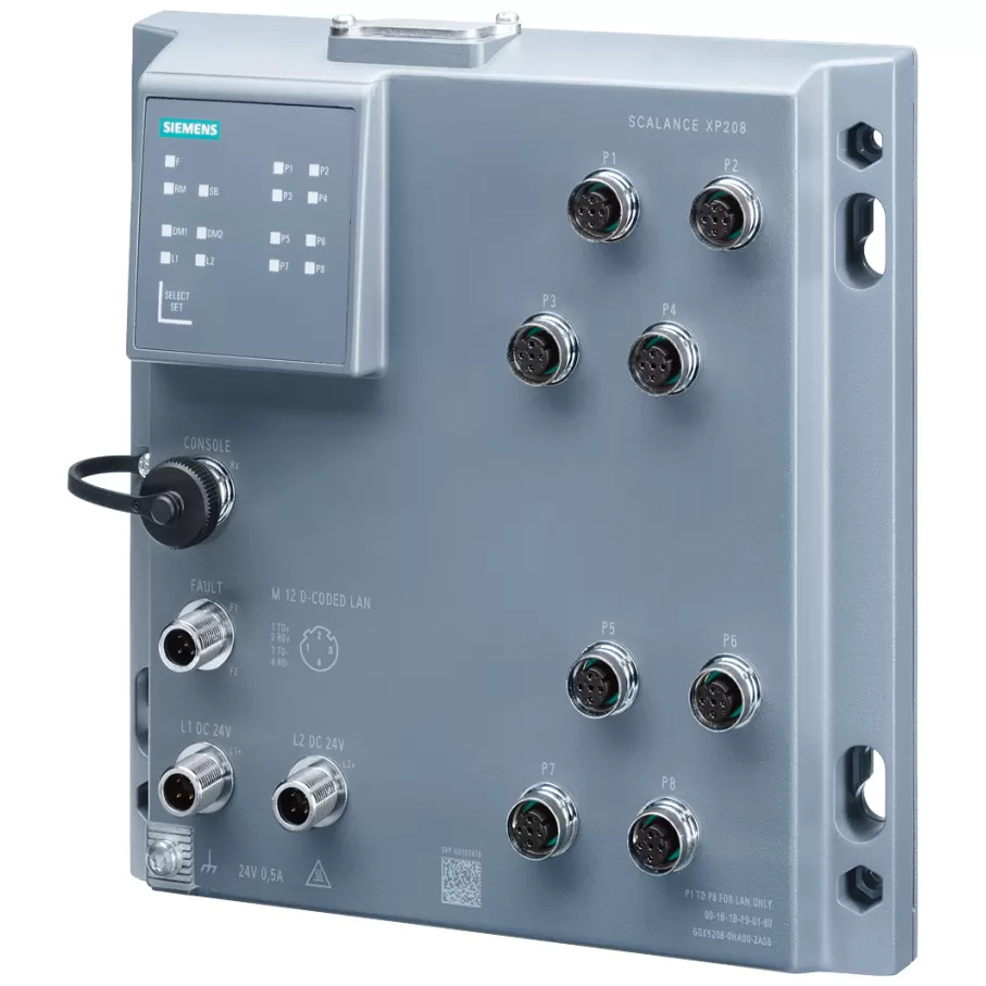 Siemens 6GK5208-0HA00-2TS6, Managed